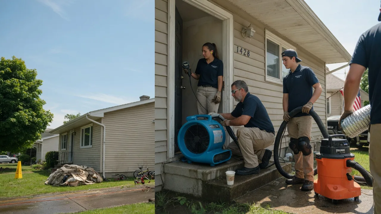 Water Damage Restoration in Hillsboro, IN near me